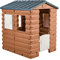 FEBER - Camping Cottage, Un Chalet en Bois inspiré de la Nature, avec fenêtres et Porte Pliantes, pour garçons et Filles à partir de 1 an, Famosa (FEB05000)