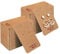 120 Stück Ohrring Halskette Display Karten 5x7CM Ohrring Karten Halter Kraftpapier Ohrringkarte Schmuckkarte für Schmuck Display - Braun