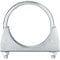 sourcing map Muffler U-Bolt Clamps for 76mm(3) Diameter Exhaust Tail Pipe, 1pcs Exhaust U Clamp Saddle Type U-Bolt Clamps