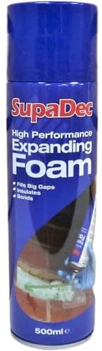 AMK® SupaDec High Performance Expanding Foam Filler Seals Weatherproof Fills DIY Adhesive Cracks 500ml