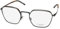 Oga 10165o Brillengestell aus Titan, antiallergen, hochwertige Materialien, Brillengestell, grau / orange, 51-22-145