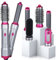 Airstyler 5 in 1 Warmluftbürste Set Multi-Haarstyler, Stylingbürsten mit Haartrockner, Warmluftbürste, Rundbürste, Föhnbürste, Automatischem Lockenwickler, zum Trocknen,Volumisieren,Glätten