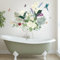 SHUCHING Calla Lilie Blume Wandsticker, Bunter Blumenstrauß Wandaufkleber Wandtattoos für Wohnzimmer Schlafzimmer Wanddeko DIY