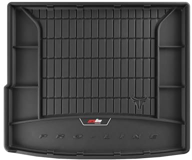 FROGUM ProLine 3D Gummimatte Exklusive Auto Kofferraummatte Kofferraumwanne mit Logo für BMW X1 U11 ab 2022 | Bequemer Organiser | Die höchsten Kanten | Elegantes Design