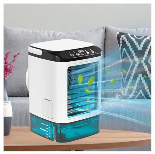 Con Caja De Hielo Aire Acondicionado Sin Tubo, Climatizador Atomización Silenciosa Aire Acondicionado Sin Unidad Exterior