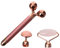 LOORGVEL 1Ensemble Roller de Jade Électrique pour Massage Facial Outils de Soin Anti-âge des Poches Rides Accessoire Beauté Naturel