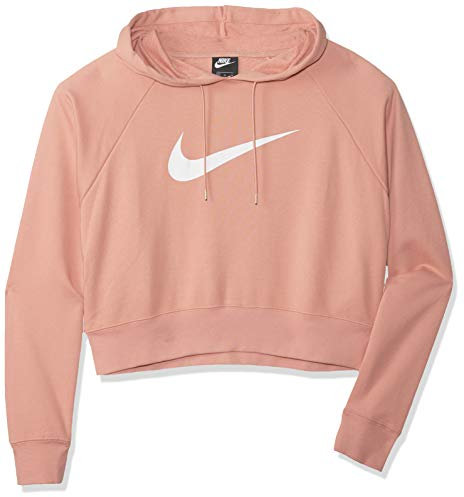 Nike Sweatshirt-Bq9754 Femme Sweatshirt, Rose, FR : XL (Taille Fabricant : XL)