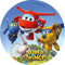 Tortenaufleger Tortenfoto Aufleger Foto Bild Super Wings (3) rund ca. 20 cm *NEU*OVP*