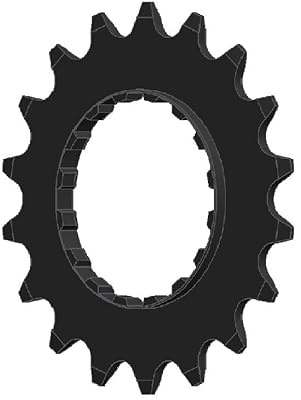 Esjot Ritzel für Bosch E-Bike Offset Version 22 Zähne SB-Verpackung,22 Zähne