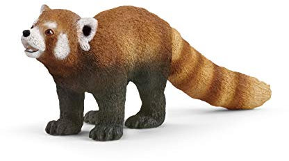 schleich 14833 Roter Panda, für Kinder ab 3+ Jahren, WILD LIFE - Spielfigur