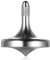 Kreisel Metall mit Perfekte Balance Stabilität und Lange Rotationszeit, Edelstahl Dekompression Desktop EDC Stressabbau Spielzeug für Erwachsene und Kinder (Silber)