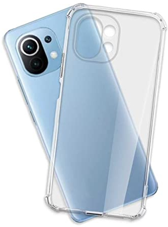 mtb more energy® Case Soft Armor kompatibel mit Xiaomi Mi 11 Lite (4G/5G, 6.55'') - verstärkte Ecken - Kameraschutz - 1,5mm TPU - Schutz-Hülle Cover Tasche Handyhülle