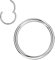 PunkTracker 1Pcs 20G 18G 16G 6/7/8/9/10mm Cartilage Tragus Helix Earring Hoop Stainless Steel Nose Rings Nose Piercings Helix Conch Septum Jewellery - Silver/Gold/Rose Gold