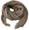 Niklarson Schal Tuch taupe 190x100cm Damen Poncho Stola Pareo Viskose T1492
