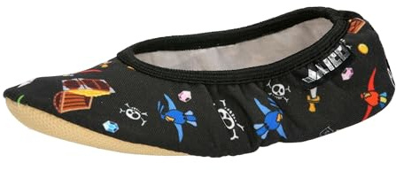 Lico G 1 Style Gymnastikschuhe, Schwarz Piratenmuster, 35 EU