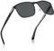 CARFIA Herren Sonnenbrille Polarisierte UV400 Schutz Quadratischer Metallrahmen Fahrradbrille mit Verzinkten Kupferstiften Sport Outdoor XL Angelbrille mit Lederetui CA5335
