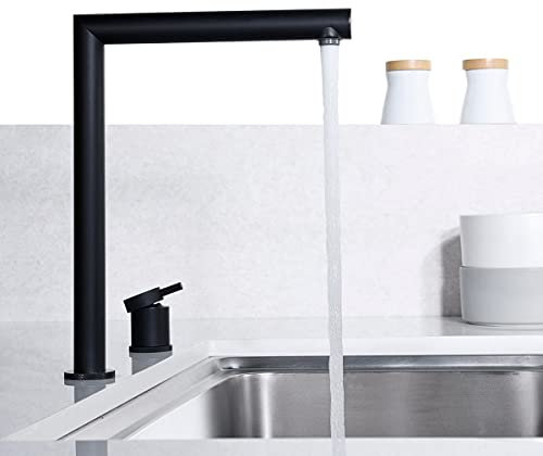 IMEX GCE018/NG ITACA Grifo De Cocina Negro Mate