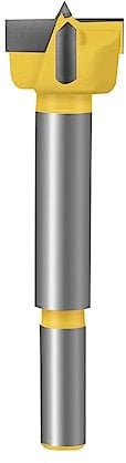 Meccion Carbide Forstner Drill Bit Wood Hole Cutter, Professional Woodworking Hole Saw Boring Bit (26mm)