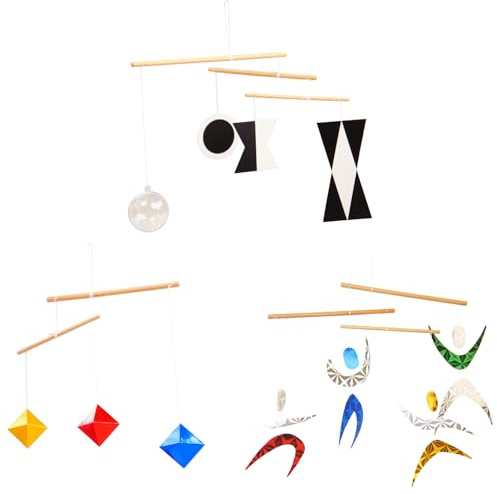 Montessori Mobile Set A, Munari, Octaedro, Dansers de color