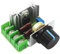 Retoo Drehzahlregler Motor PWM, Spannungsregler, Einstellbarer Schalter, Drehzahlsteller, Led Volt, Regler Speed, Motor-Drehzahlsteller, Motordrehzahl, Fahrerschalter AC 50-220V 2000W 25A zu 1200V