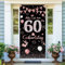 Deko 60. Geburtstag Banner Mann Frau,60 Geburtstag Deko,Alles Gute zum Geburtstag Banner 60 Geburtstag,Lange Größe Roségold 60 Geburtstag Party Deko Für Frauen und mann 185 × 90 cm