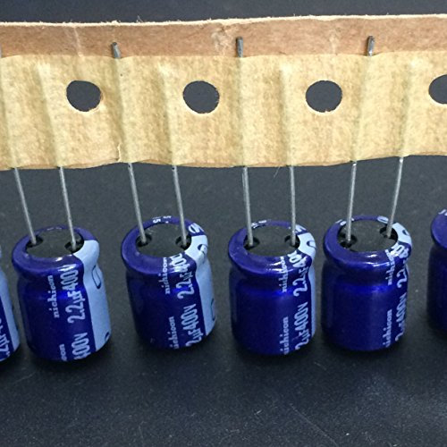 20 Stück 400 V 2,2 uF 400 V 2,2 uF VX 10 x 12,5 mm Elektrolytkondensator