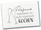 Sektgläser Souvenir Magnet eckig mit Spruch Prosecco kaltstellen ist auch Kochen I Perfekt für Mädelsabend Party Feier Spaß und Witz für Dich und Deine Freundin