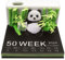Panda Kalender 2025, 3D-Kalender 2025, 3D Kunst Haftnotizen Abreißen mit Stifthalter, Wochenkalender Panda Memo Pad 3D Notizblock Papier Stift Schnitzen für Dekoration