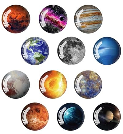 LOZTBUE 12 Stück Kühlschrankmagnete, Kühlschrankmagnete für Kinder, magnetischer Kühlschrank, magnetische Kinder, geeignet für Whiteboards, Kühlschränke, Fotos usw.