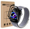 VSEER Schutzfolie für Panzerglas für Apple Watch Series 10 42mm, 2 Stück Volle Abdeckung Anti-Kratzen HD Klare Apple Watch 10 42mm Glasschutzfolie, Hohe Empfindlichkeit Apple Watch 10 42mm Schutzglas