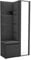 Brent - Garderobenschrank Flur Schwarz mit sitzbank 95 cm Breit Luton 6 - Multifunktionale Flurgarderobe Set mit Stauraum und Wandpaneel, Garderobe mit Sitzfläche und Kleiderhaken
