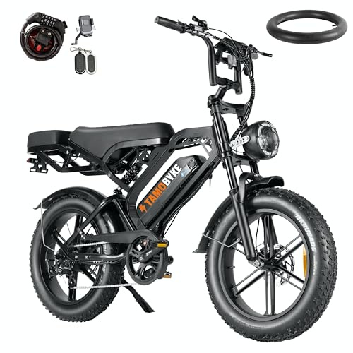 Tamobyke V20Pro 1500W Electric Bike,48V18.2Ah Large Battery Commute Ebike.