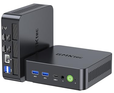 GMKtec K17 AI Mini PC Intel Core Ultra 5 226V fino a 4,5 GHz 16GB LPDDR5X 1TB SSD PCIe 4.0 97 TOPS AI Intel Arc 130V Dual M.2 Gen5+Gen4 fino a 16TB USB4 triplo display 8K WiFi 6E mini PC AI