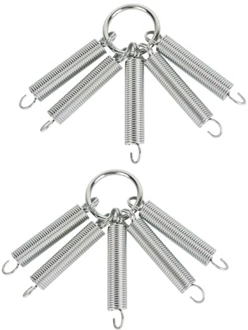 2 Stück Reifenkettenspanner aus Edelstahl, 23 cm, hochpräziser Kettenspanner für Schneefräse