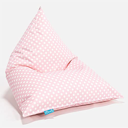 Lounge Pug Kinder dreieckiger Sitzsack Gaming, Getupft, Kinderzimmer, Wohnzimmermöbel