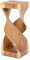 LEBENSwohnART Beistelltisch Millenium ca. H75cm Suar-Holz Massivholz Telefontisch Deko-Säule