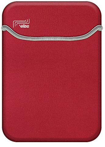 Vibe 14 Inch Neoprene Laptop Sleeve Protective Case, Compatible for ProBook Series, HP Pavilion X360, Huawei Matebook D 14, Laptop, Chromebook, Ultrabook Red