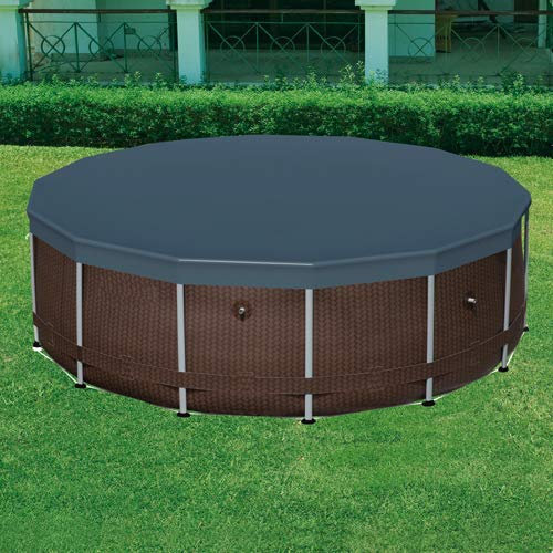 Telo di Copertura per Piscina Tonda Rigida (Dim. Telo Ø 488 cm. Dim. Piscina Ø 488 cm.)