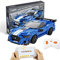MOCOA Technik Rennauto Bausteine für GT500,2.4Ghz/APP RC 325 Teile Sportwagen Bausatz Auto,CADA C51077W Auto Modell Konstruktionsspielzeug Kompatibel mit Lego Technic