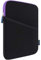 Lacdo Tablet Custodia Protettiva Borsa Compatibile con iPad Mini 7 (A17 Pro)/6/5/4/3/2, Samsung Galaxy Tab A7 Lite 8.7 / Galaxy Tab A 8, Huawei MatePad T8 Resistente agli Urti Antiurto, Viola Nero