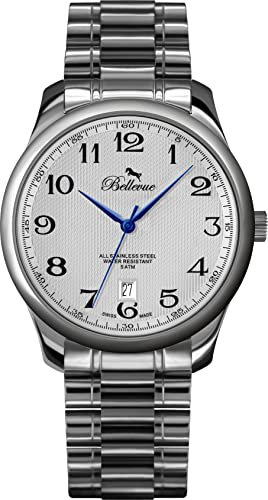 Bellevue Herren Analog-Digital Automatic Uhr mit Armband S0367631