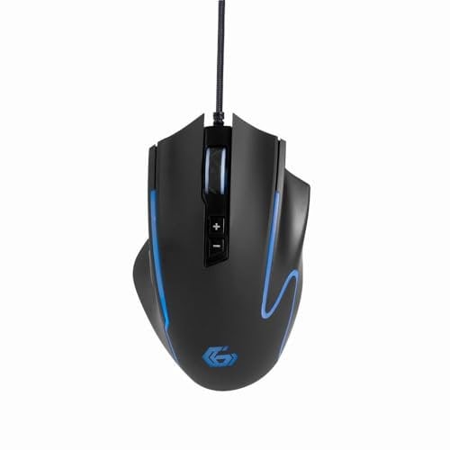 GMB GAMING USB-Gaming-Maus mit RGB-Hintergrundbeleuchtung, 8 Tasten, Marke