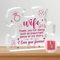 CROWNLY CRYSTAL® Geburtstagsgeschenke für Frauen Personalisiertes Puzzle für Ihn Frau Geburtstagsgeschenke Thinking of You Geschenke für Frauen für sie Damen Geburtstagsgeschenke Geschenke für Frau