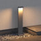 Mai & Mai Wegeleuchte Außen 10x6x60cm IP65 Außenleuchte | Pollerleuchte für Garten, 3000K Stehlampe Gartenlampe | Außenlampe Standleuchte Sandgrau dunkel 6W LumaTorch