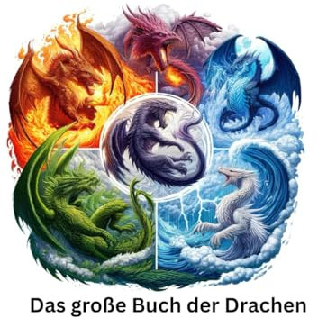 Das große Buch der Drachen: Ein reich illustriertes Wissensbuch für kleine und große Drachenfans