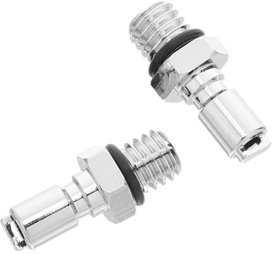 TOBBOMEY 2 Stück Scuba Inflator Ventil Adapter Gewinde Hochdruckanschluss Schnellkupplung für Tauchausrüstung Outdoor Tauchsport Zubehör