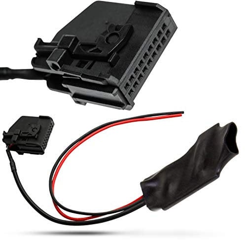 Bluetooth AUX IN Adapter Kabel 18pol Most Stecker passend für Mercedes Benz Comand 2.0 & Blaupunkt Comand APS 220