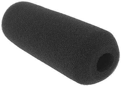 SimpleLife 12cm Foam Mic Cover Handheld Microphone Windscreen Professional Interview Microphone Sponge Cover Protective Sleeve (Black)