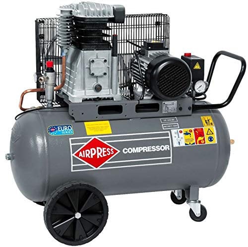 Airpress® Druckluft- Kompressor HK 600-90 4 PS / 3 kW 10 bar 90 Liter Kessel Kolben-Kompressor 400 V HK 600-90