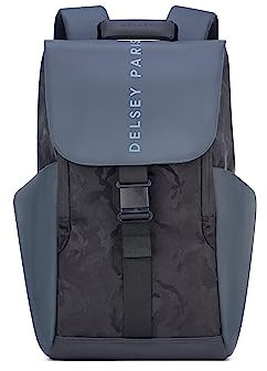 DELSEY PARIS - Securflap - weicher Rucksack - 45 x 31 x 14 cm - 21 Liter - S - Army